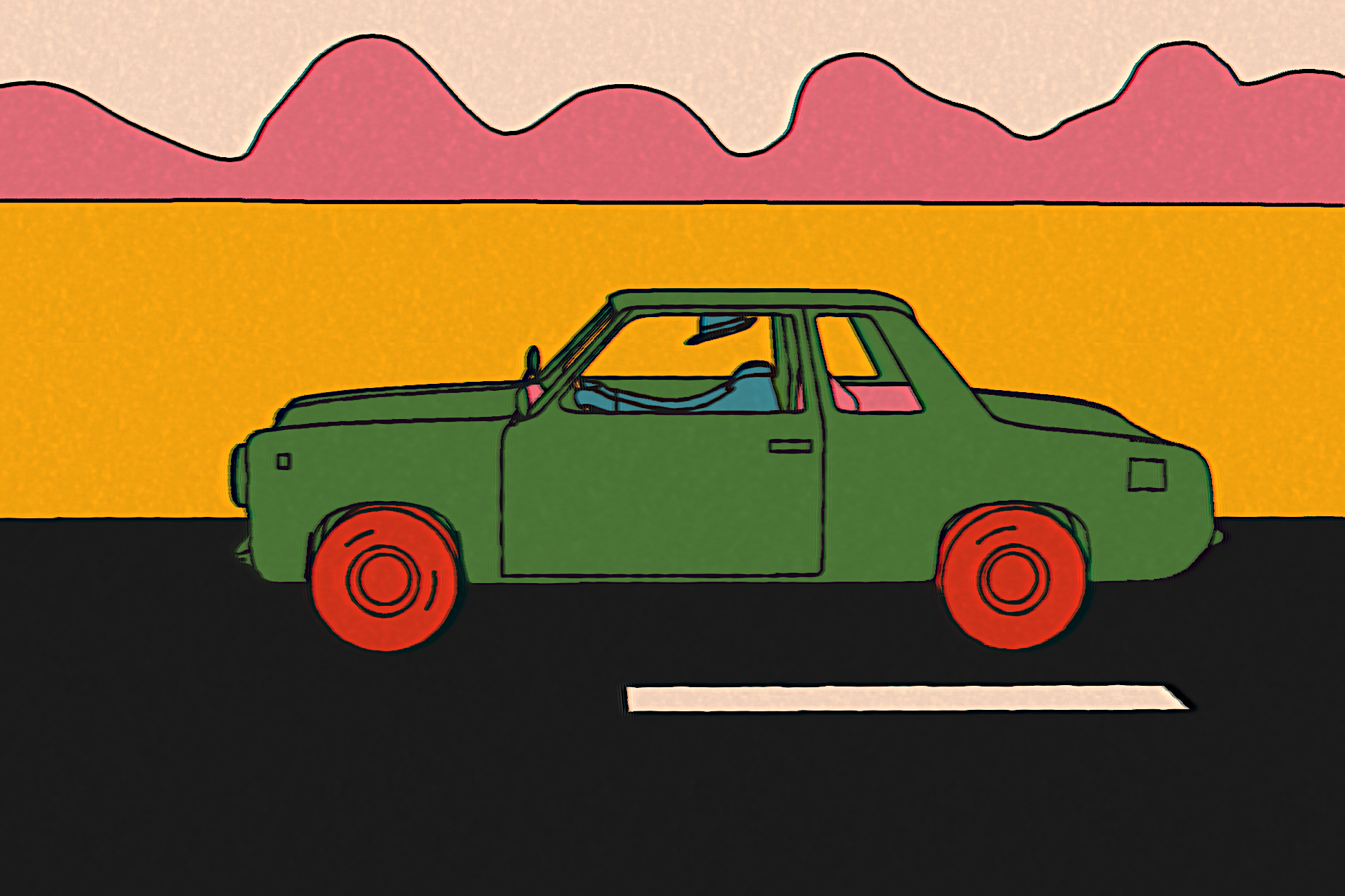 60s Scene, view 1